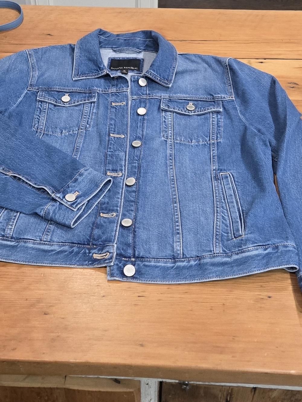 Banana Republic Classic Blue Denim Jacket